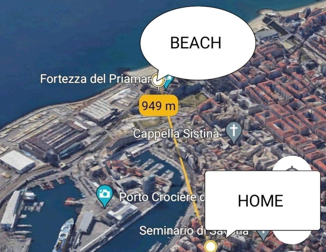 Holiday House Savona Bagian luar foto